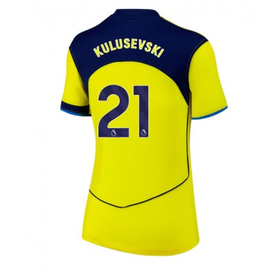 Maglie da calcio Tottenham Hotspur Dejan Kulusevski #21 Terza Maglia Femminile 2025-26 Manica Corta Maglie da calcio Tottenham Hotspur Dejan Kulusevski #21 Terza Maglia Femminile 2025-26 Manica Corta